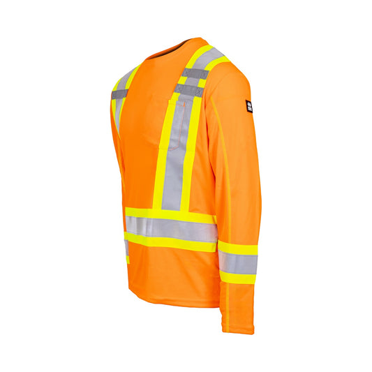 Chandail haute visibilité à manches longues PROTEC LS homme