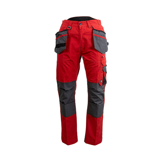 Pantalon de travail CALDEIRA #1790 en tissu canevas renforcé Oxford 600D. Résistant, fonctionnel et confortable pour les professionnels actifs.