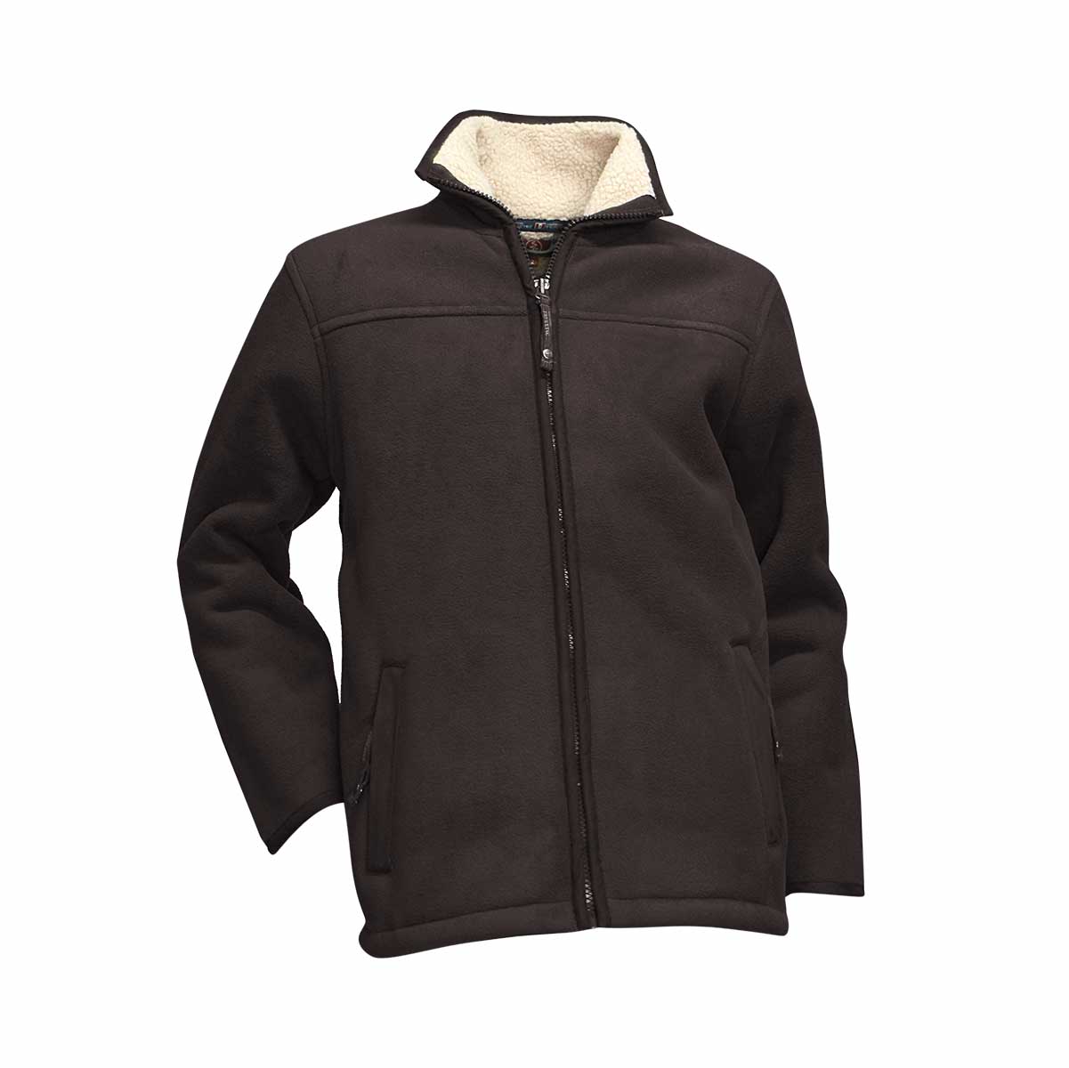 Blouson Hugo Strong Écorce, polaire doublé sherpa, conçu pour le travail extérieur. Chaleur durable, confort optimal et résistance accrue.