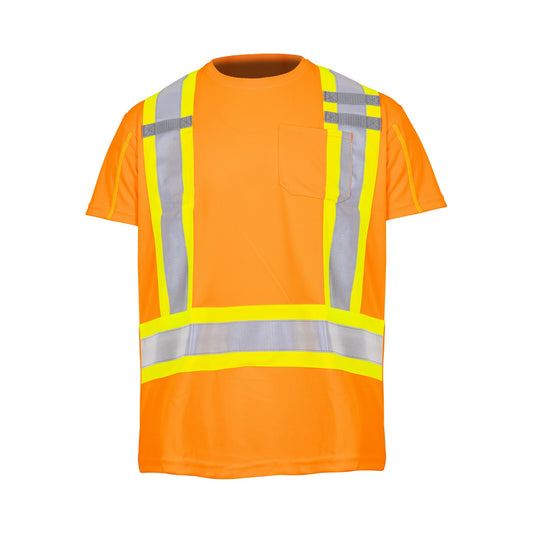 Chandail haute visibilité à manches courtes PROTEC SS homme