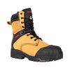 Botte de sécurité VIKING Kingtreads x Hugo Strong en cuir nubuck tan imperméable