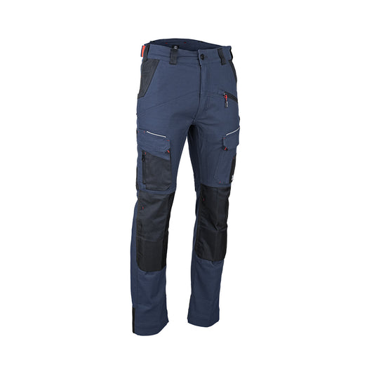 Pantalon de travail extensible et renforcé pour homme, STELLAIRE #1869 combine confort, résistance et mobilité pour tous les environnements professionnels.