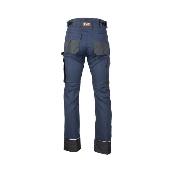 Pantalon de travail extensible et renforcé pour homme, STELLAIRE #1869 combine confort, résistance et mobilité pour tous les environnements professionnels.