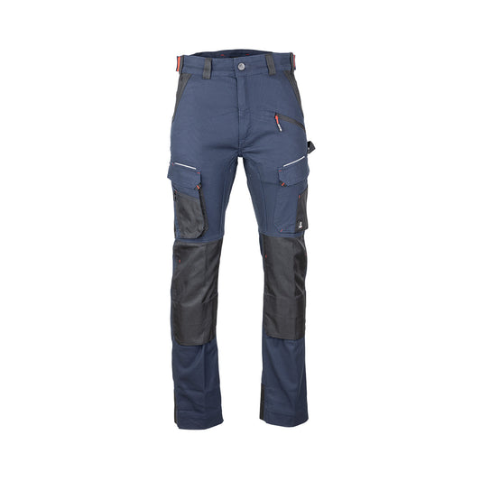 Pantalon de travail extensible et renforcé pour homme, STELLAIRE #1869 combine confort, résistance et mobilité pour tous les environnements professionnels.