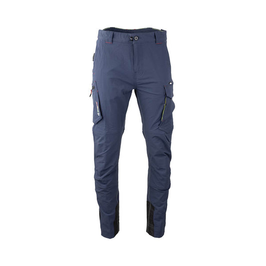 Pantalon de travail FICTION #1901 zéro métal en tissu élastique 4 directions. Confort, souplesse et sécurité pour les environnements techniques.