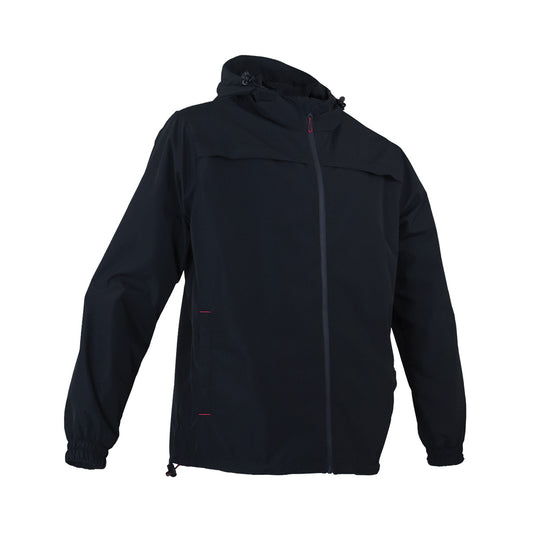 Veste Hugo Strong Forêt, coupe-vent imperméable et respirante, parfaite pour le travail extérieur. Légère, résistante et confortable.