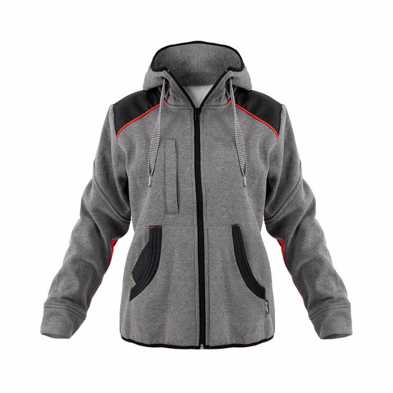 Veste Hugo Strong Scarlett #2284 pour femme, chaude et renforcée, parfaite pour le travail extérieur. Confort, visibilité et durabilité assurés.