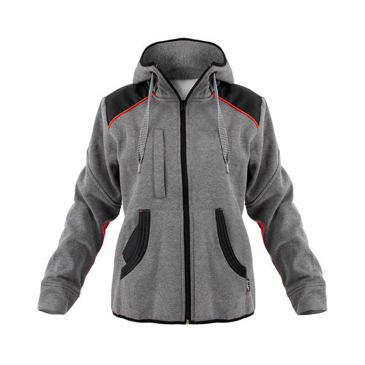 Veste Hugo Strong Scarlett #2284 pour femme, chaude et renforcée, parfaite pour le travail extérieur. Confort, visibilité et durabilité assurés.