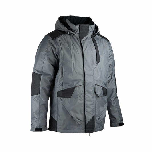 Manteau parka matelassé Hugo Strong Volga #2292, imperméable et chaud, conçu pour le travail extérieur. Résistance Oxford 500D et confort durable.