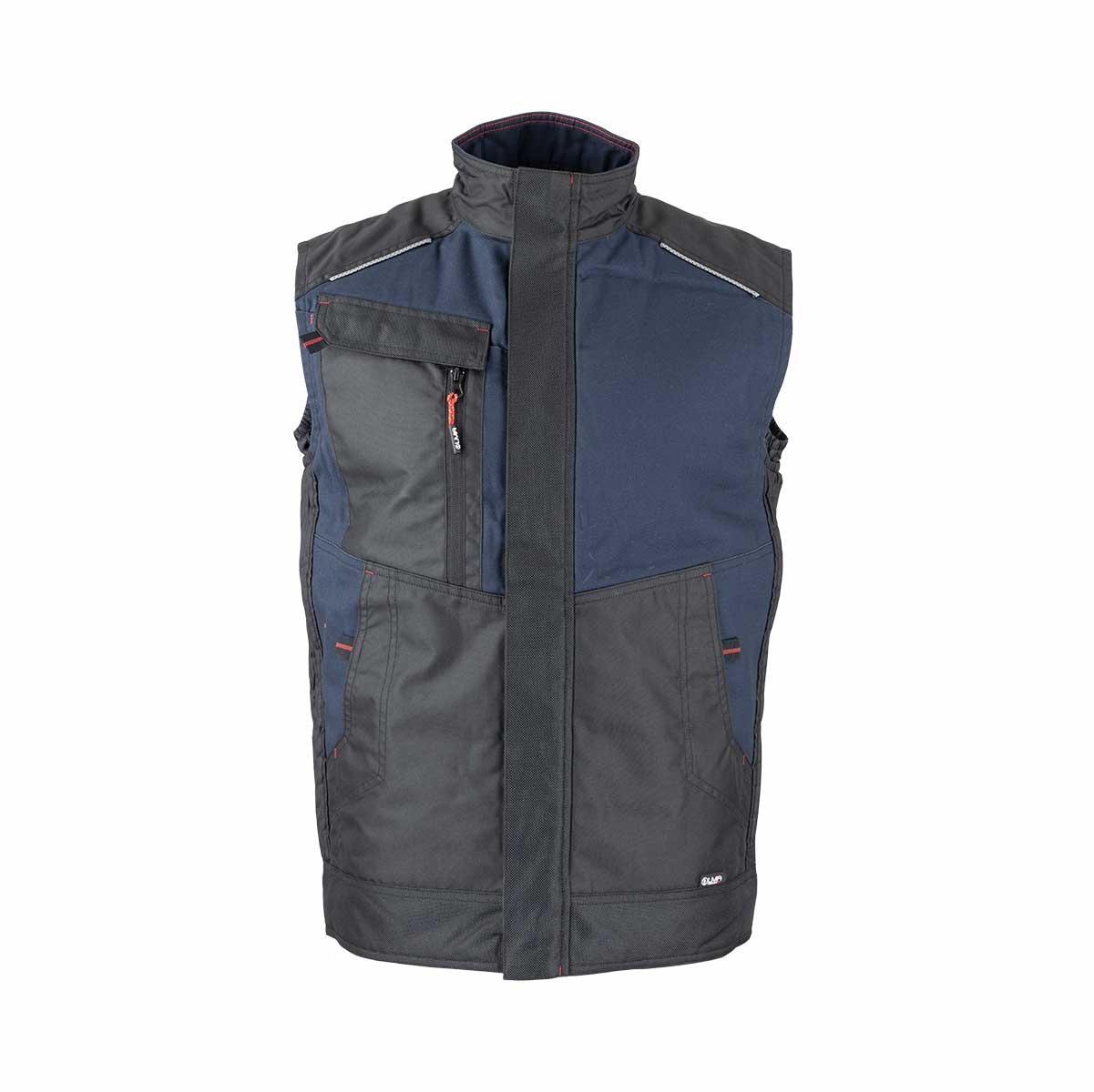 Veste sans manches Hugo Strong Pléiade #5098, renforcée et durable, idéale pour le travail extérieur. Liberté de mouvement et protection fiable.