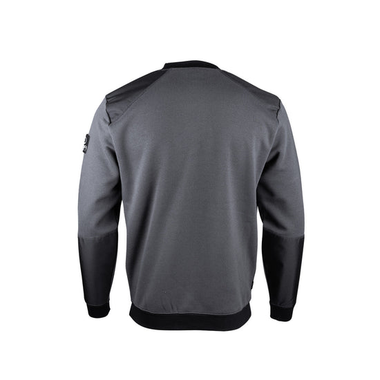 Chandail de travail BUCAREST #8093 en molleton chaud avec renforts Oxford 300D. Résistant, confortable et polyvalent pour l’automne et l’hiver.