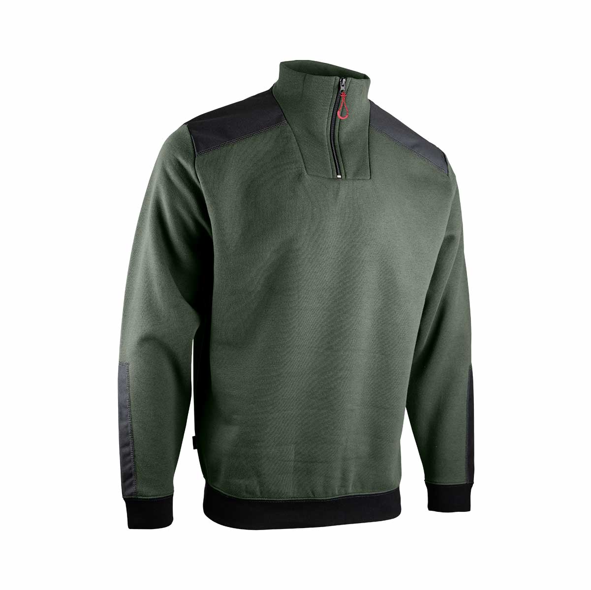 Chandail à col camionneur Barbade Hugo Strong #8126. Molleton chaud, renforts Oxford et confort durable pour le travail ou le quotidien.