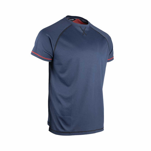 T-shirt anti-UV Hugo Strong Temple #9302, léger et respirant, conçu à partir de fibres recyclées. Parfait pour le travail extérieur en été.