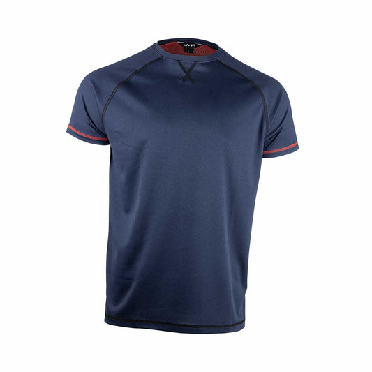 T-shirt anti-UV Hugo Strong Temple #9302, léger et respirant, conçu à partir de fibres recyclées. Parfait pour le travail extérieur en été.